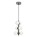 Brilagi - LED Chandelier on a string MILLA 6xG9/3W/230V shiny chrome/white