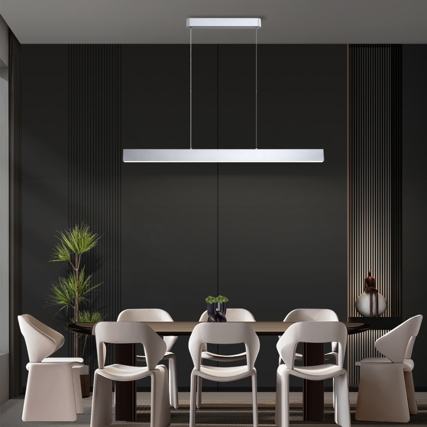 Brilagi - LED Chandelier on a string SLEEKLINE LED/40W/230V 3000/4500/6000K silver