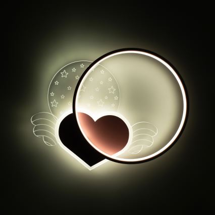 Brilagi - LED Children's Ceiling Light LOVE LED/48W/230V 3000/4500/6000K pink