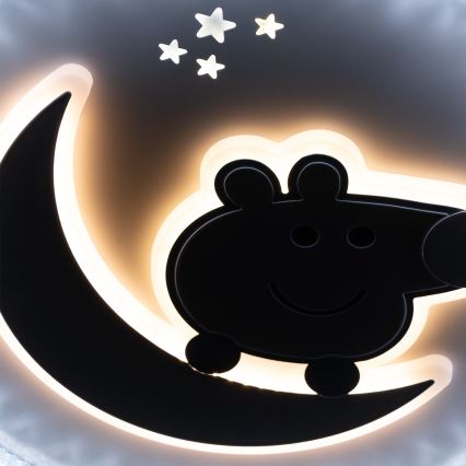 Brilagi - LED Children's Ceiling Light PIGGY LED/70W/230V 3000/4500/6000K Ø 45 cm