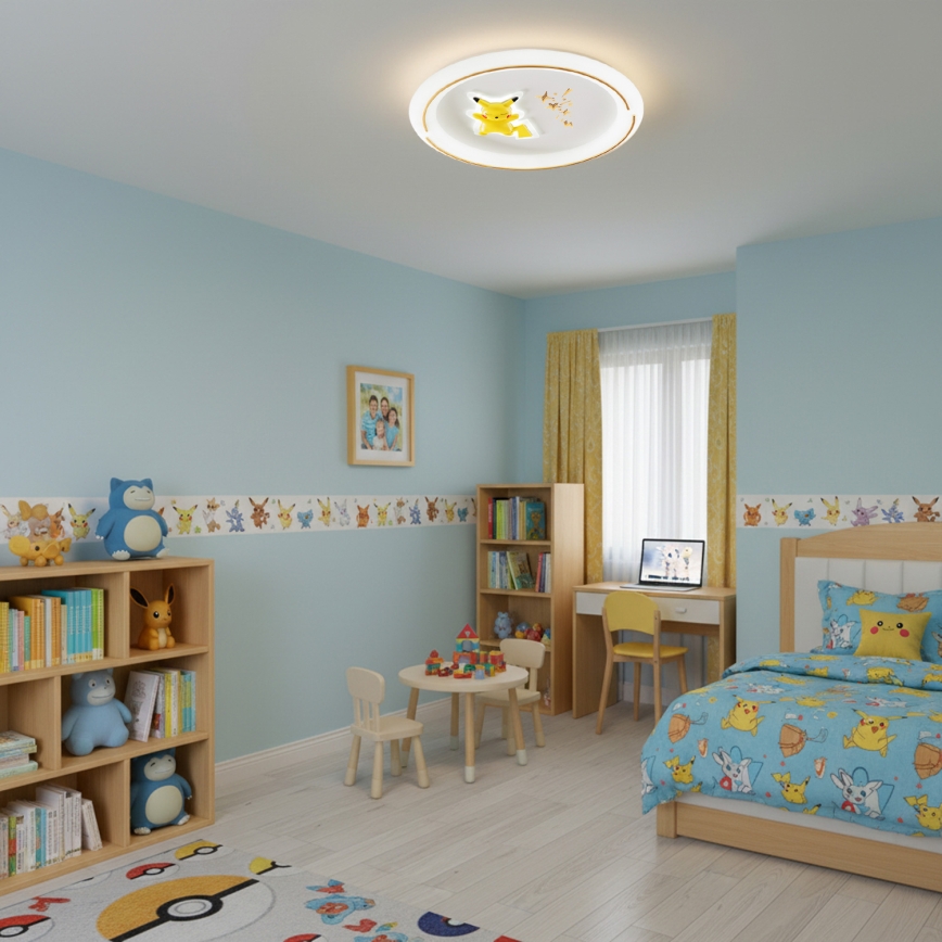 Brilagi - LED Kids' Ceiling Light THUNDER LED/90W/230V 3000/4500/6000K Ø 50 cm