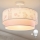 Brilagi - LED Children's Flush-Mount Ceiling Light BOBO 1xE27/60W/230V Ø 40 cm Cream/Pink with Bunny Motif
