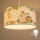 Brilagi - LED Children's pendant lamp on cable BOBO 1xE27/10W/230V pr. 35 cm white/jungle