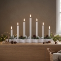 BRILAGI - LED Christmas candle holder 7xLED/2xAA white