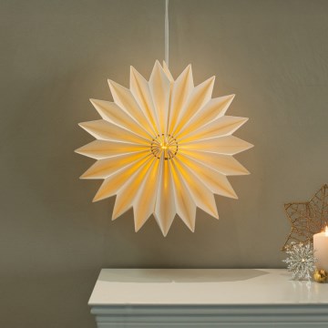 Brilagi - LED Christmas Decoration LED/2xAA 32 cm Snowflake