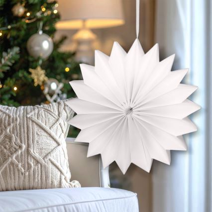 Brilagi - LED Christmas Decoration LED/2xAA 32 cm Snowflake