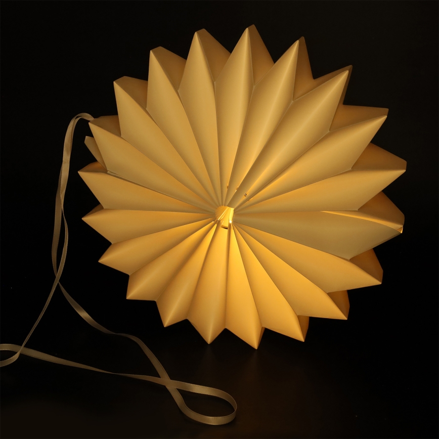 Brilagi - LED Christmas Decoration LED/2xAA 32 cm Snowflake