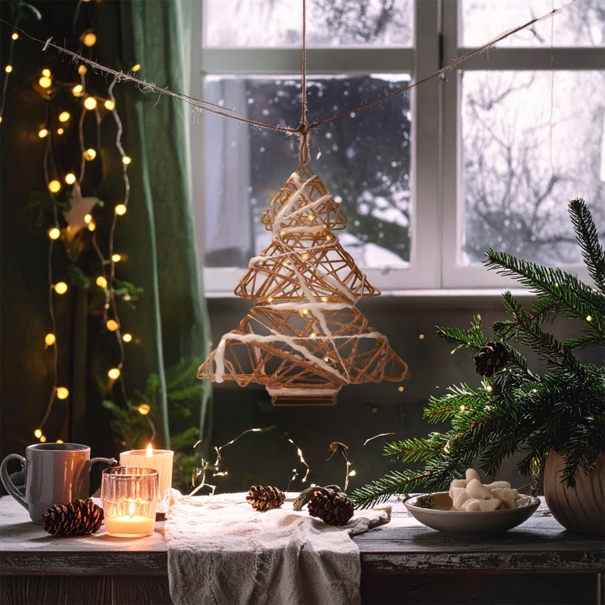 Brilagi - LED Christmas Decoration LED/2xAA 34x31 cm Tree