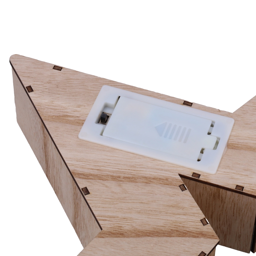 Brilagi - LED Christmas Decoration LED/2xAA 38x40 cm Star