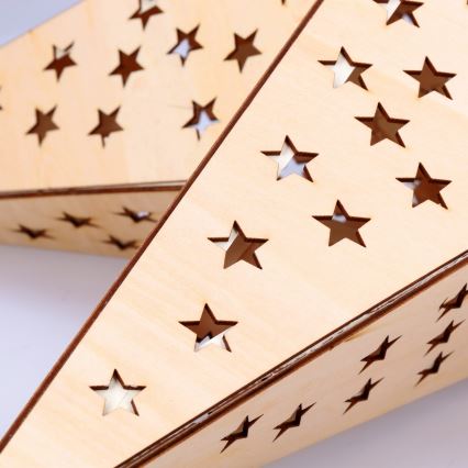 Brilagi - LED Christmas Decoration LED/2xAA 59x55 cm Star