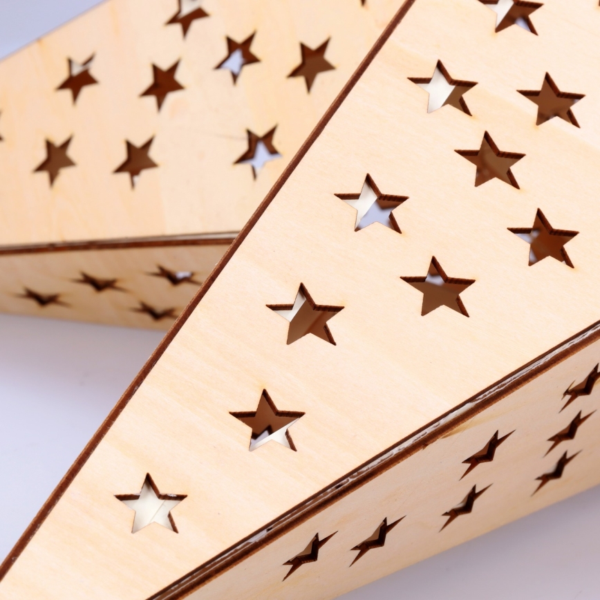 Brilagi - LED Christmas Decoration LED/2xAA 59x55 cm Star