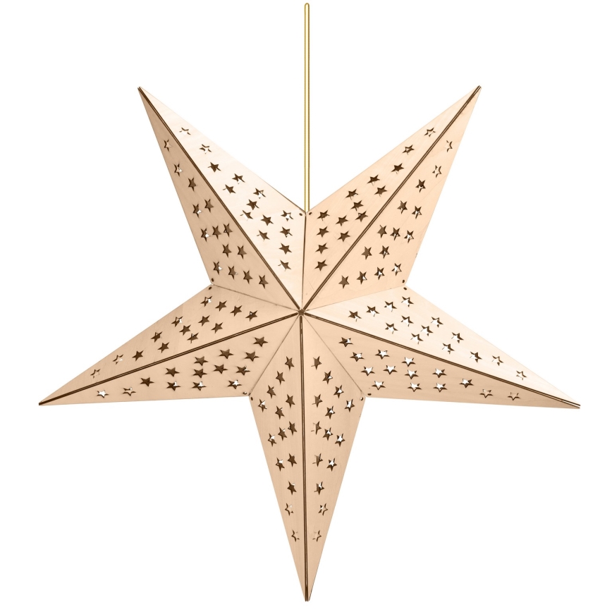 Brilagi - LED Christmas Decoration LED/2xAA 59x55 cm Star