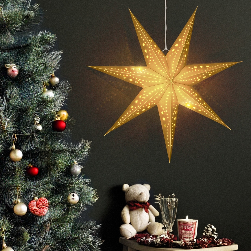 BRILAGI - LED Christmas decoration LED/2xAA 60 cm star
