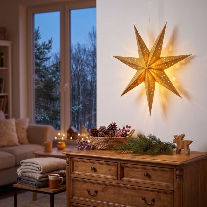 BRILAGI - LED Christmas decoration LED/2xAA 60 cm star