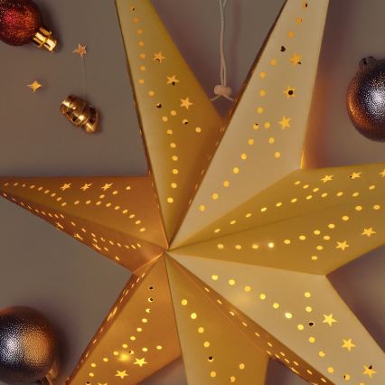 BRILAGI - LED Christmas decoration LED/2xAA 60 cm star