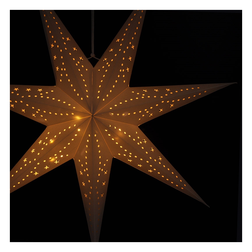 Brilagi - LED Christmas Decoration LED/2xAA 60 cm Star Warm White