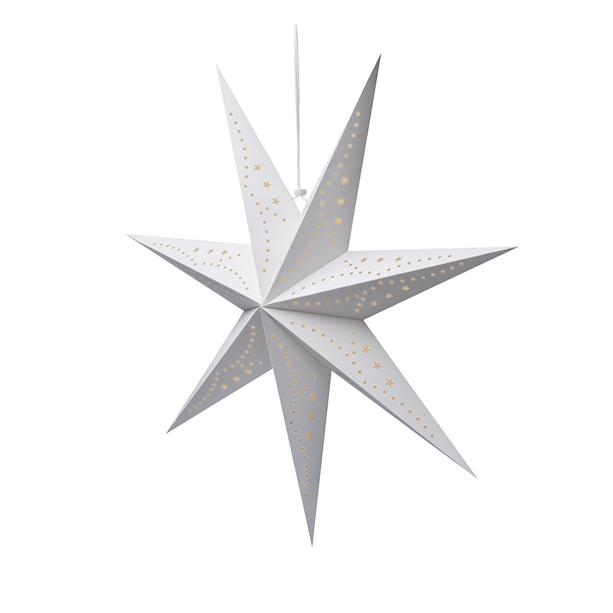 Brilagi - LED Christmas Decoration LED/2xAA 60 cm Star Warm White