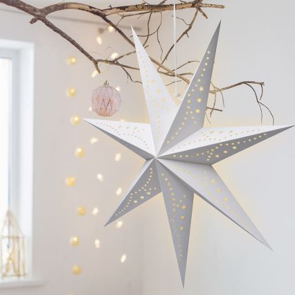 Brilagi - LED Christmas decoration LED/2xAA star warm white