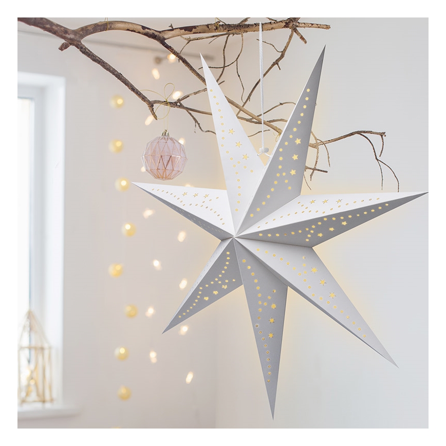 Brilagi - LED Christmas decoration LED/2xAA star warm white