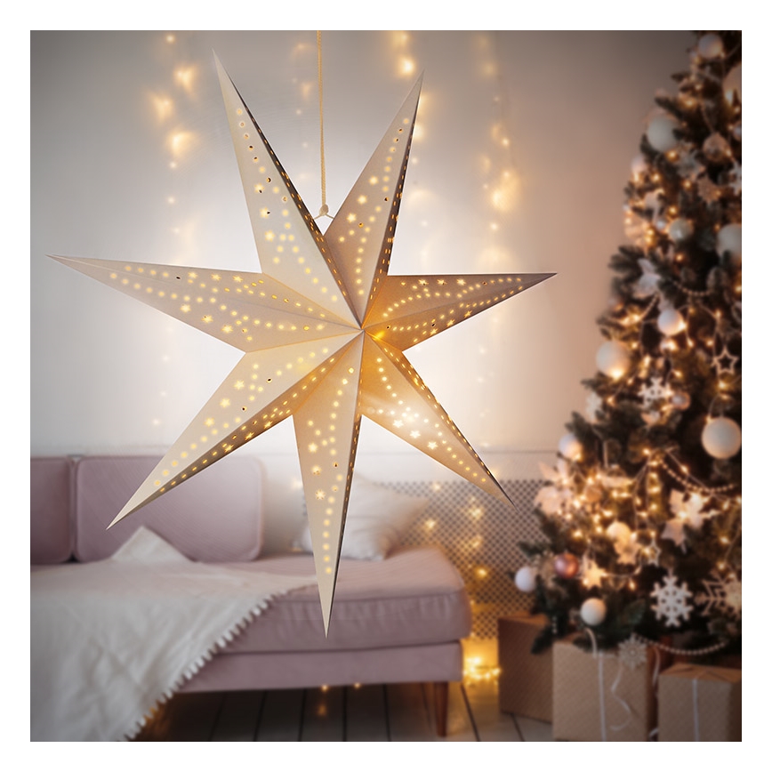 Brilagi - LED Christmas decoration LED/2xAA star warm white