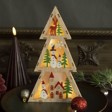 Brilagi - LED Christmas Decoration LED/2xAA Tree