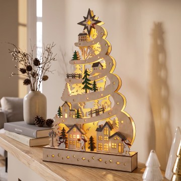 BRILAGI - LED Christmas decoration LED/2xAA tree