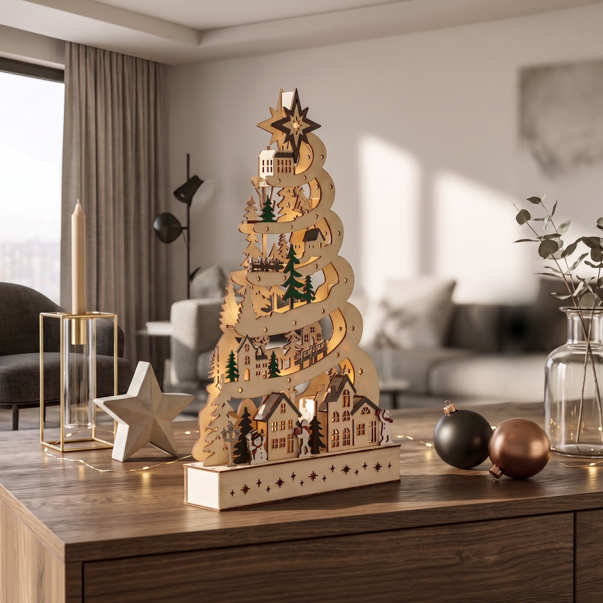 BRILAGI - LED Christmas decoration LED/2xAA tree
