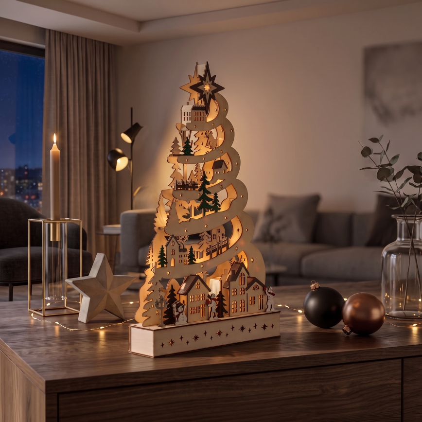 BRILAGI - LED Christmas decoration LED/2xAA tree
