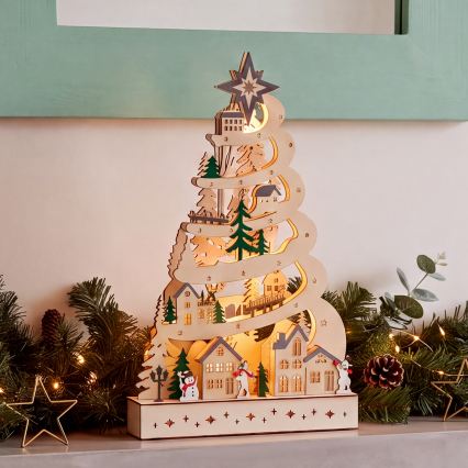 BRILAGI - LED Christmas decoration LED/2xAA tree