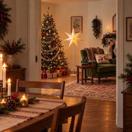 BRILAGI - LED Christmas Decoration LED/3xAA 60 cm Star