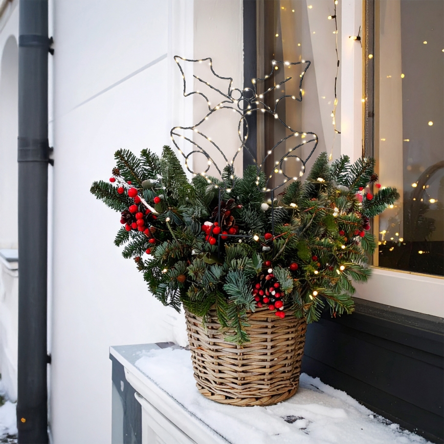 Brilagi - LED Christmas Decoration LED/3xAA IP44 Bell Lights