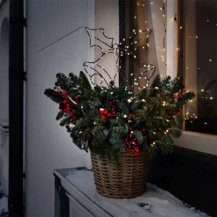 Brilagi - LED Christmas Decoration LED/3xAA IP44 Bell Lights