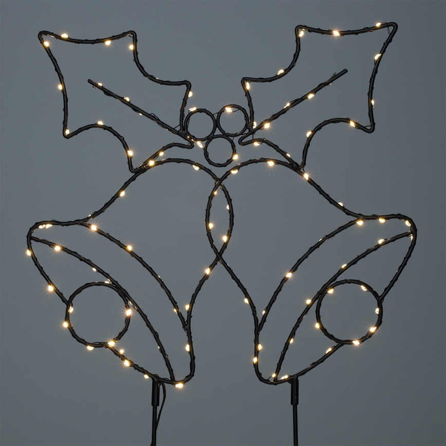 Brilagi - LED Christmas Decoration LED/3xAA IP44 Bell Lights