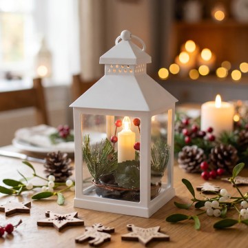 BRILAGI - LED Christmas decoration LED/3xAAA white lantern