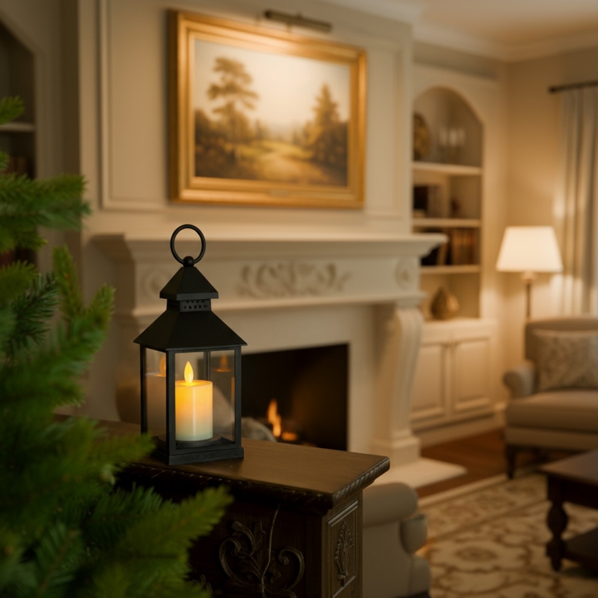 Brilagi - LED Christmas Decorative Lantern, 3xAAA