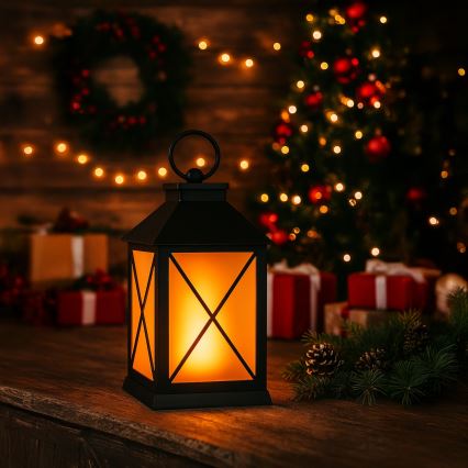Brilagi - LED Christmas Lantern, battery-powered (2×AA)