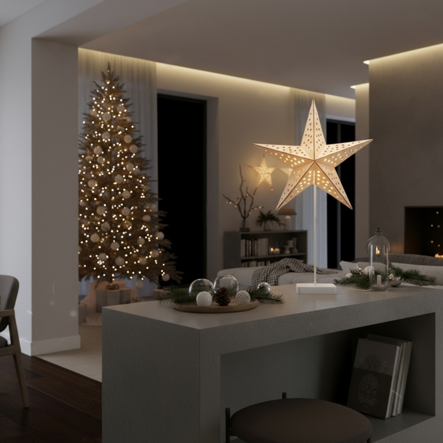 Brilagi - LED Christmas Star Decoration, 62×40 cm, LED/3xAA