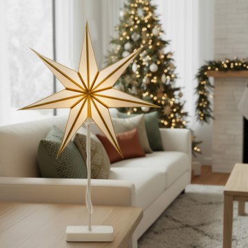 Brilagi - LED Christmas Star Decoration, 66x40 cm, LED/3xAA