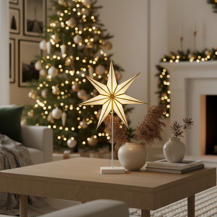 Brilagi - LED Christmas Star Decoration, 66x40 cm, LED/3xAA