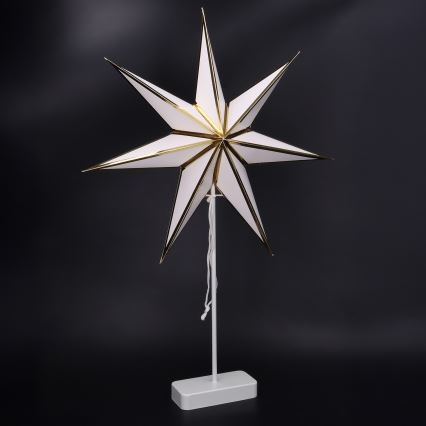 Brilagi - LED Christmas Star Decoration, 66x40 cm, LED/3xAA