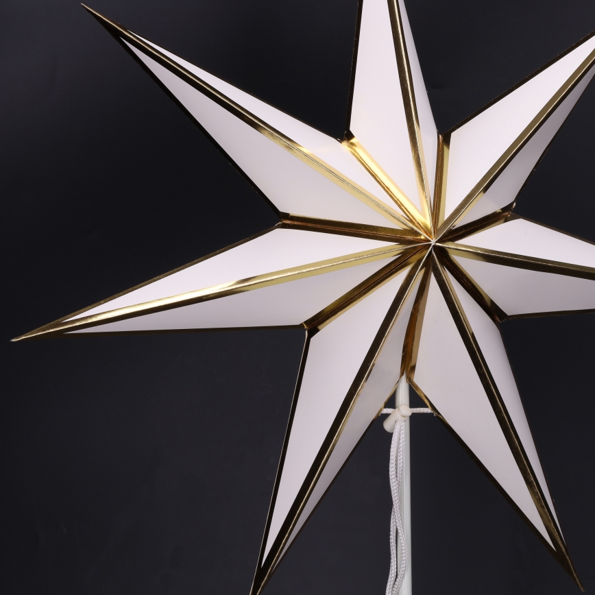 Brilagi - LED Christmas Star Decoration, 66x40 cm, LED/3xAA