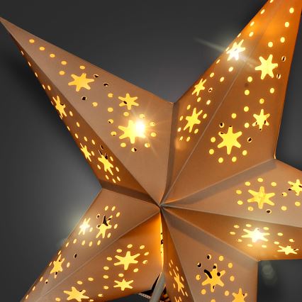 Brilagi - LED Christmas Star Decoration, 66x45 cm, LED (3xAA)