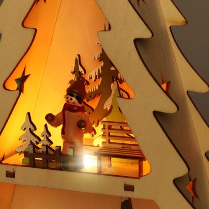 Brilagi - LED Christmas Tree Decoration LED/3xAA