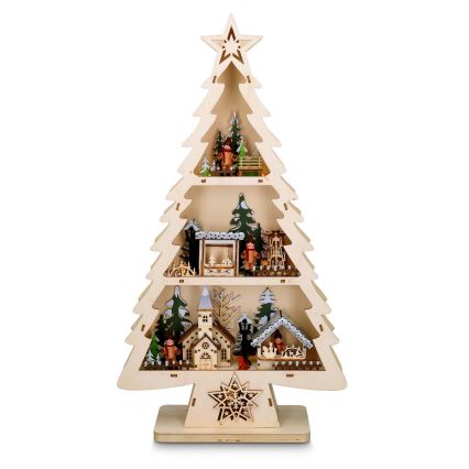 Brilagi - LED Christmas Tree Decoration LED/3xAA