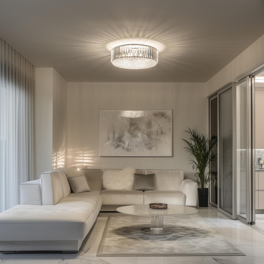 Brilagi - LED Crystal ceiling light GLAMOUR 5xG9/42W/230V