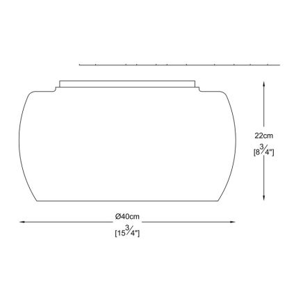 BRILAGI - JEWEL LED Crystal Ceiling Light 5xG9/40W/230V, Ø 40 cm
