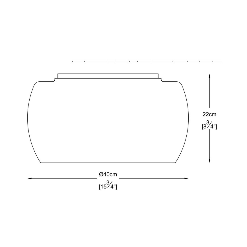 BRILAGI - JEWEL LED Crystal Ceiling Light 5xG9/40W/230V, Ø 40 cm
