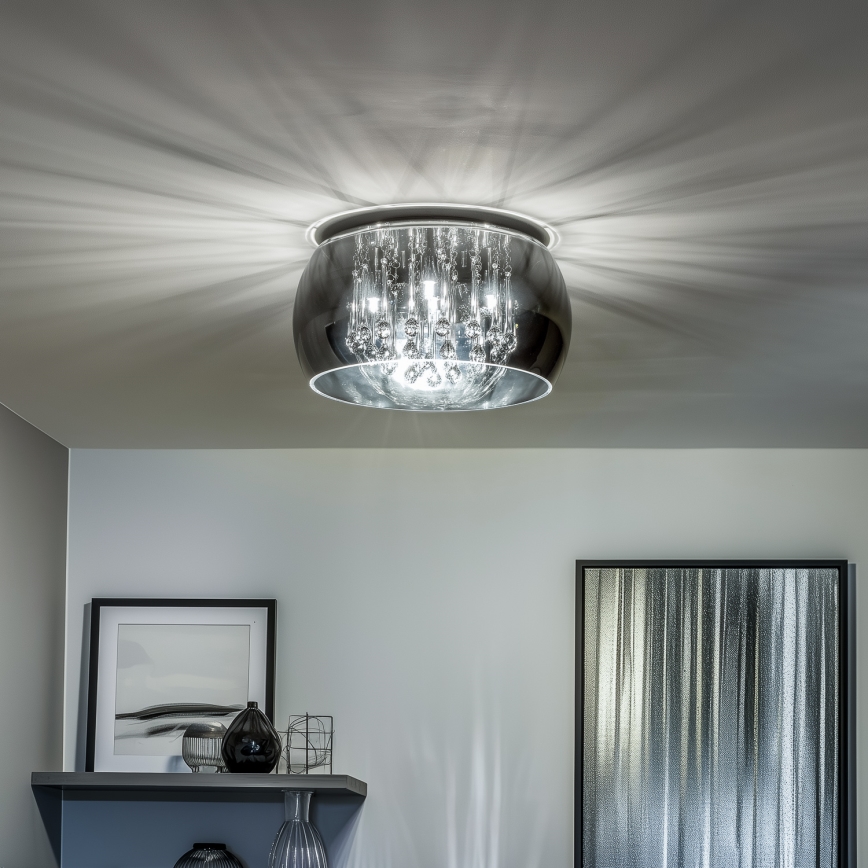 Brilagi - LED Crystal ceiling light JEWEL 5xG9/42W/230V