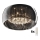 Brilagi - LED Crystal ceiling light JEWEL 6xG9/42W/230V