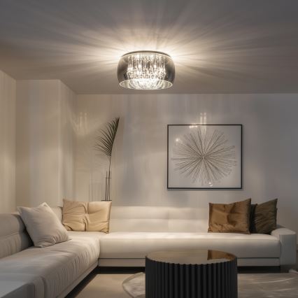 Brilagi - LED Crystal ceiling light JEWEL 6xG9/42W/230V